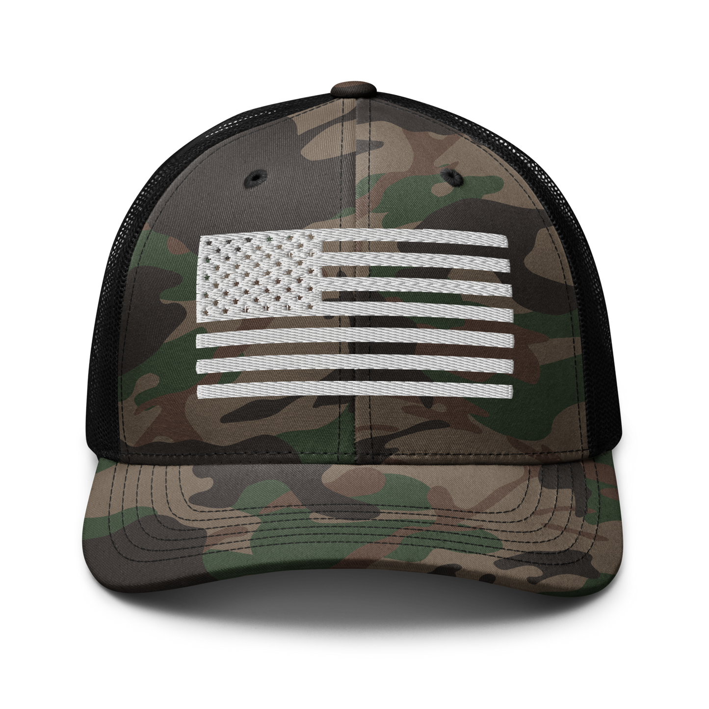 Camouflage Flag Trucker Hat