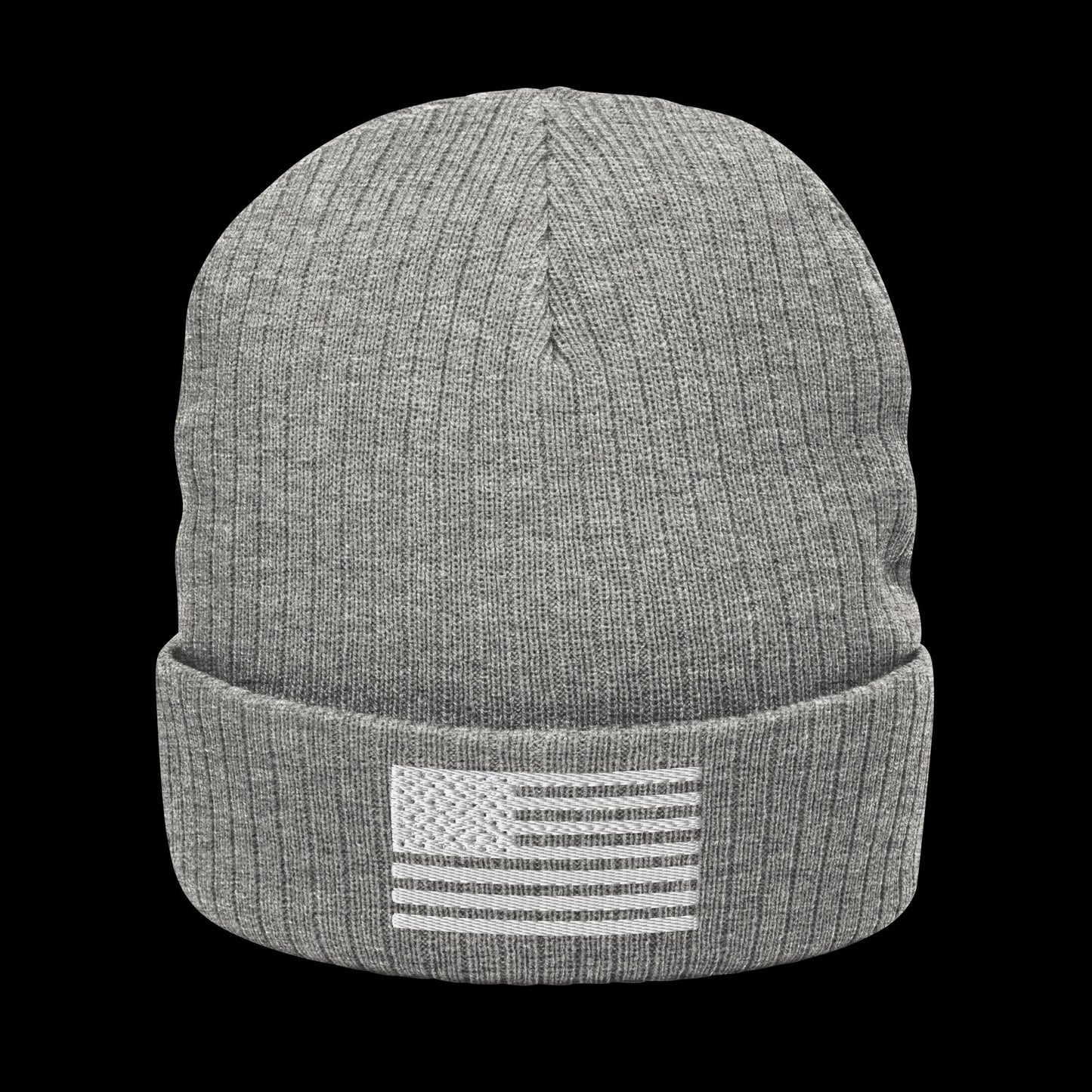 Freedom Ribbed Knit Beanie