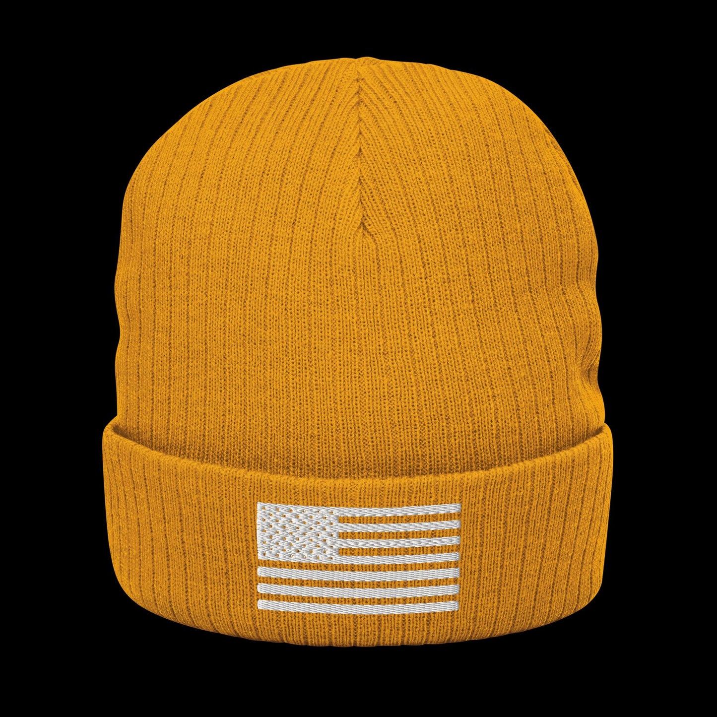 Freedom Ribbed Knit Beanie