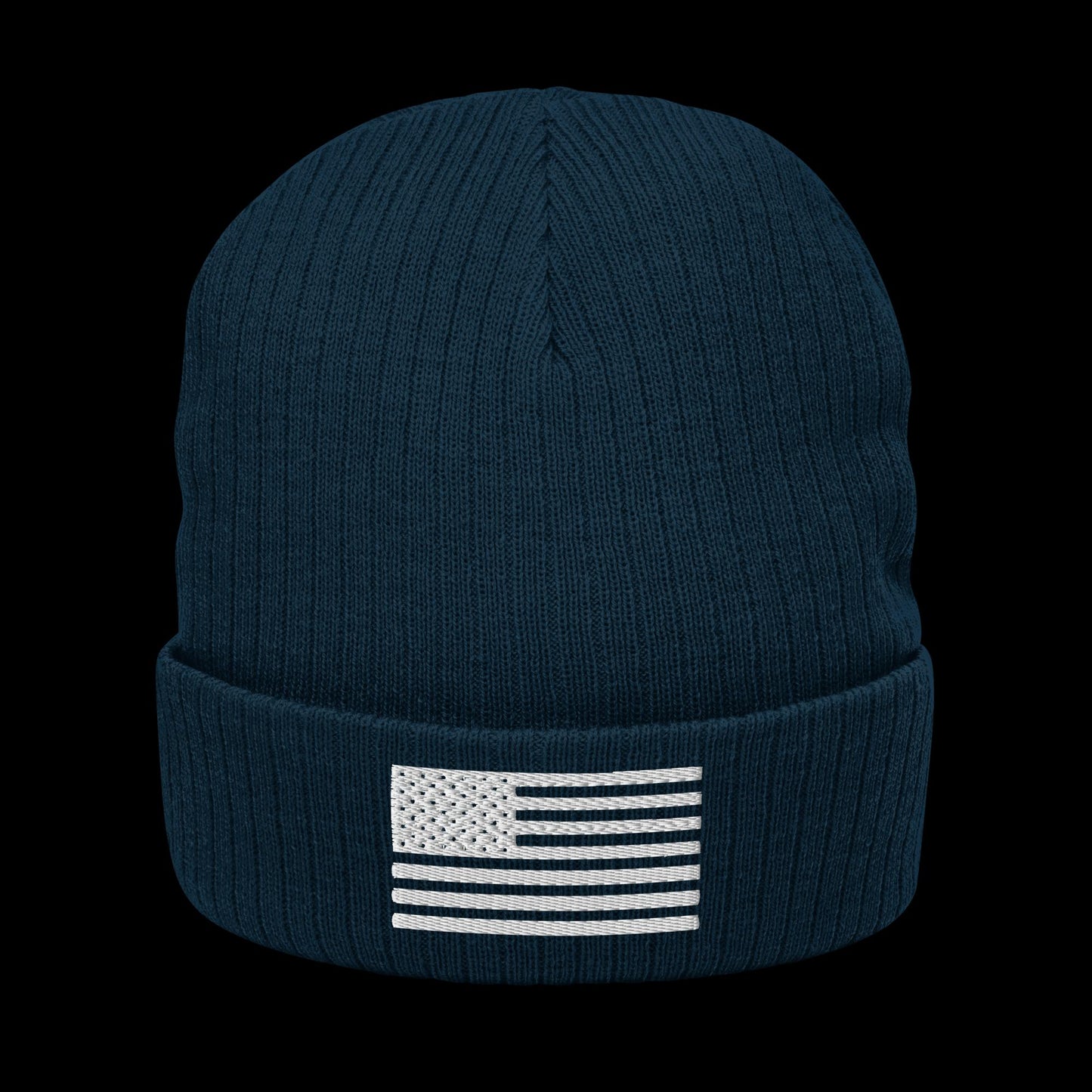 Freedom Ribbed Knit Beanie