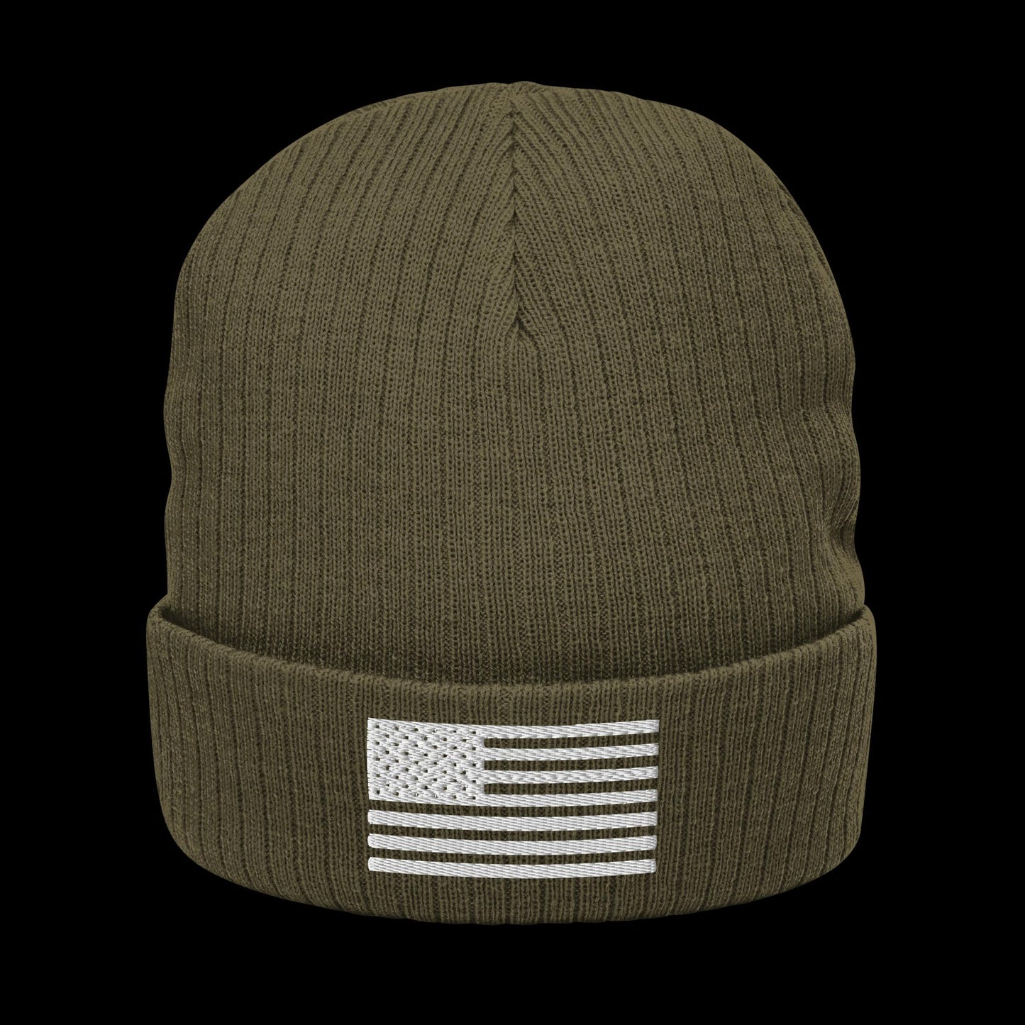 Freedom Ribbed Knit Beanie