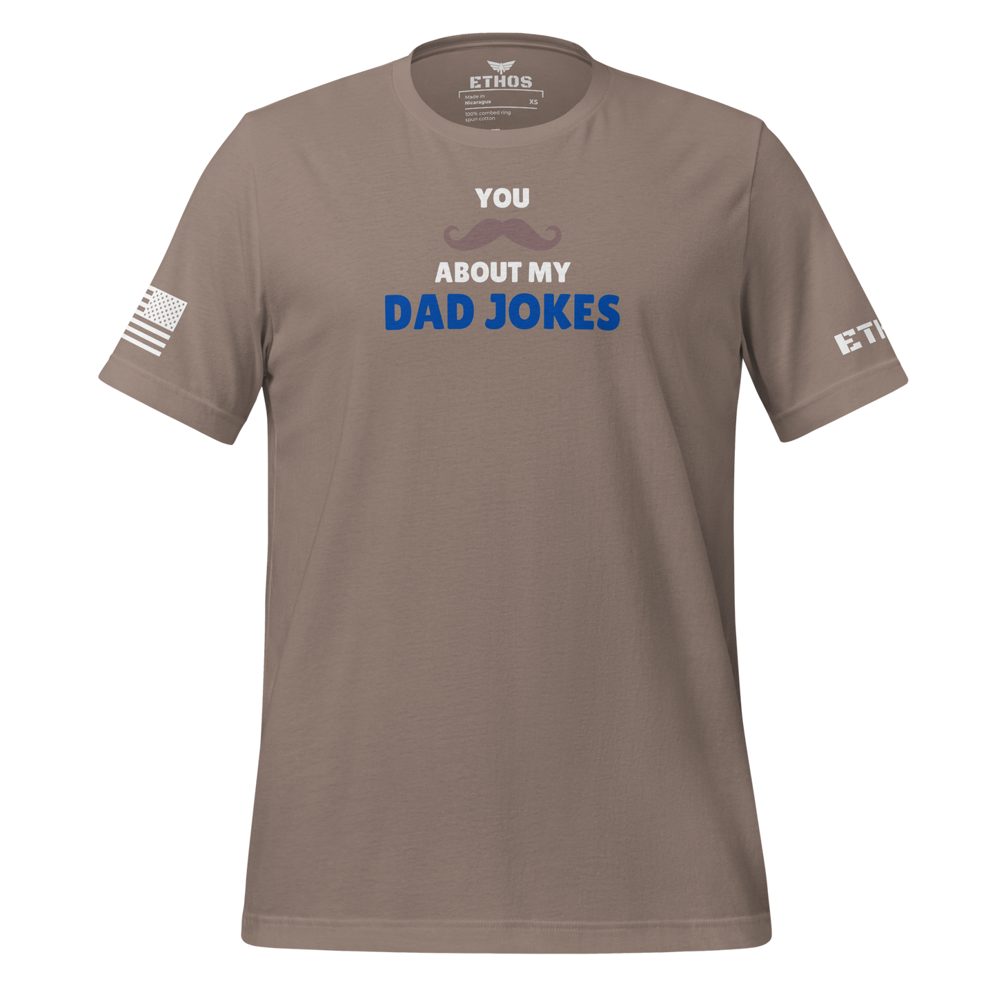 You Mustache About My Dad Jokes Tee